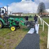 Travaux terrain de sports 2