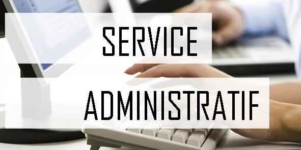 service administratif