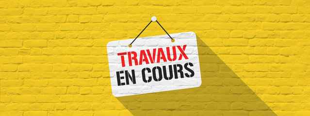 travaux en courss